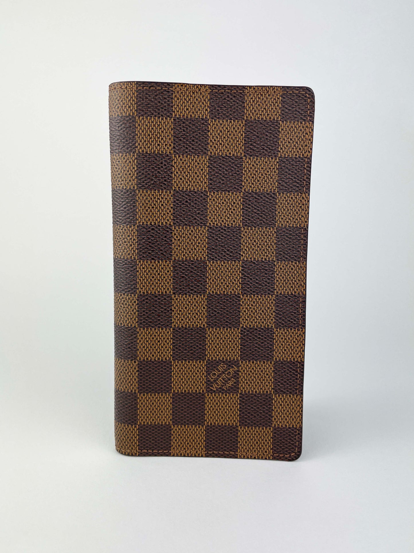 Porte-Valeur Geldbörse - Damier Ebene Canvas