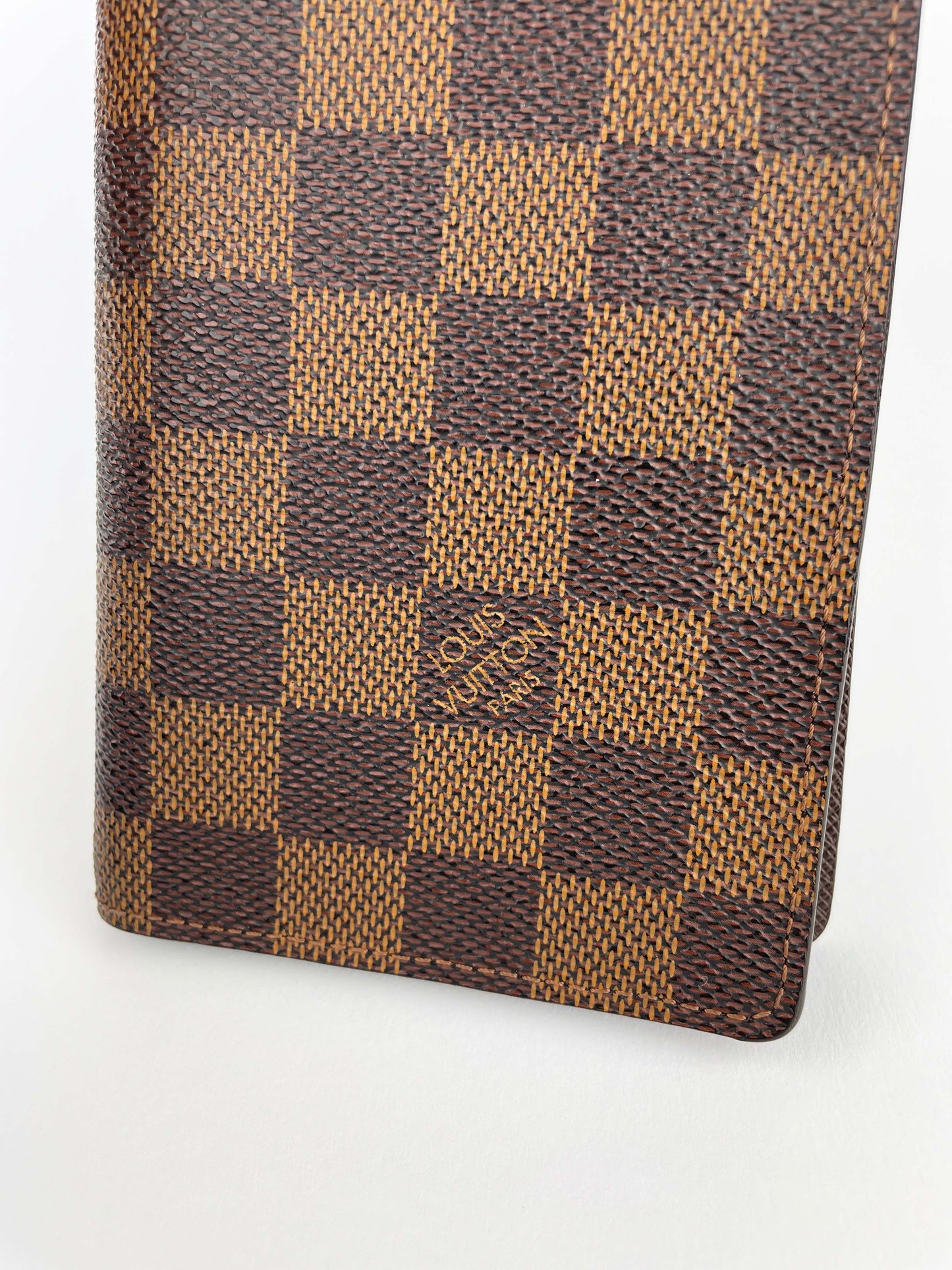 Porte-Valeur Geldbörse - Damier Ebene Canvas