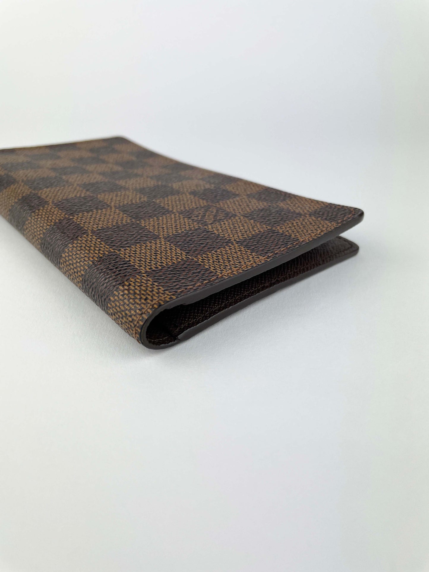 Porte-Valeur Geldbörse - Damier Ebene Canvas