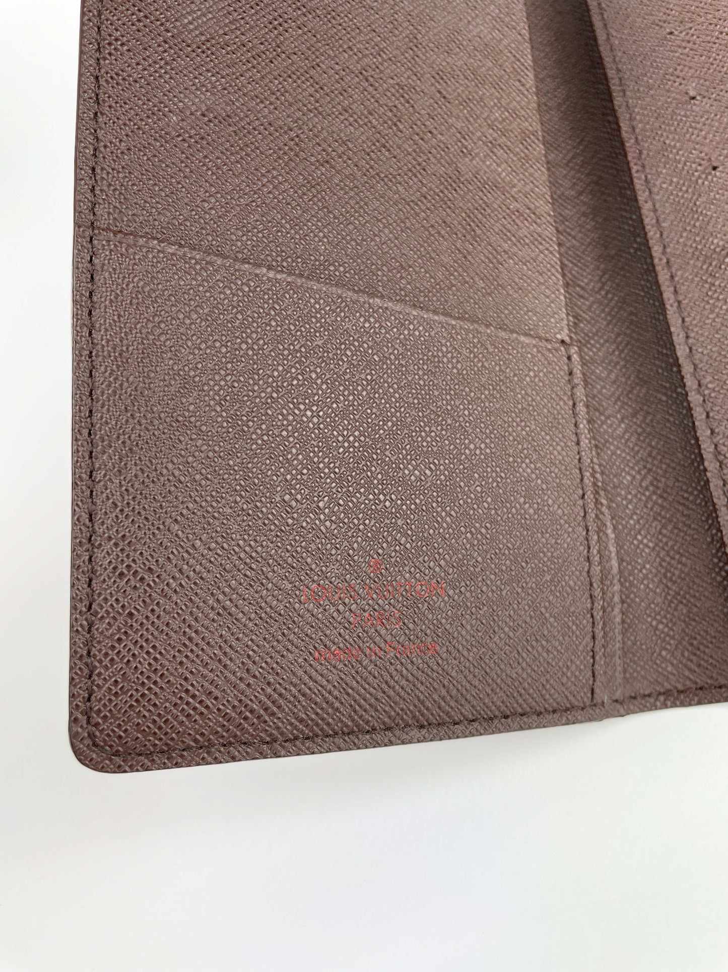 Porte-Valeur Geldbörse - Damier Ebene Canvas