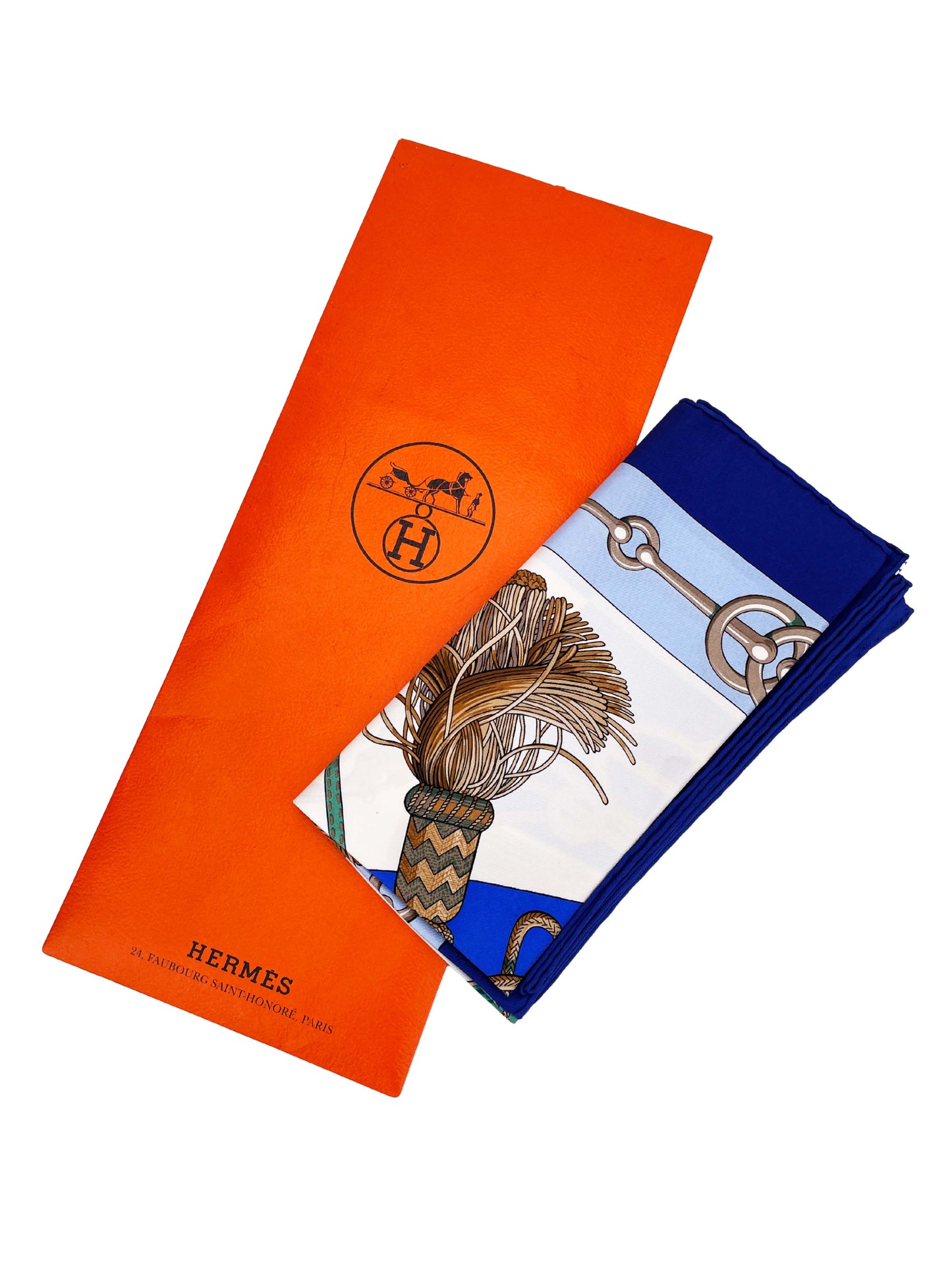 Seidentuch Carré 90 "Cliquetis" - J. Abadie