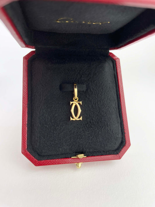 2C Anhänger Charm - 750er | 18K Gelbgold