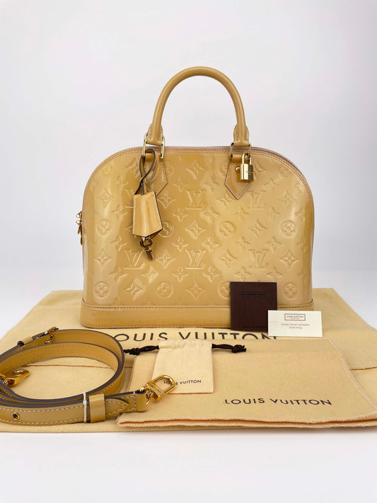 Alma PM - Monogram Vernis