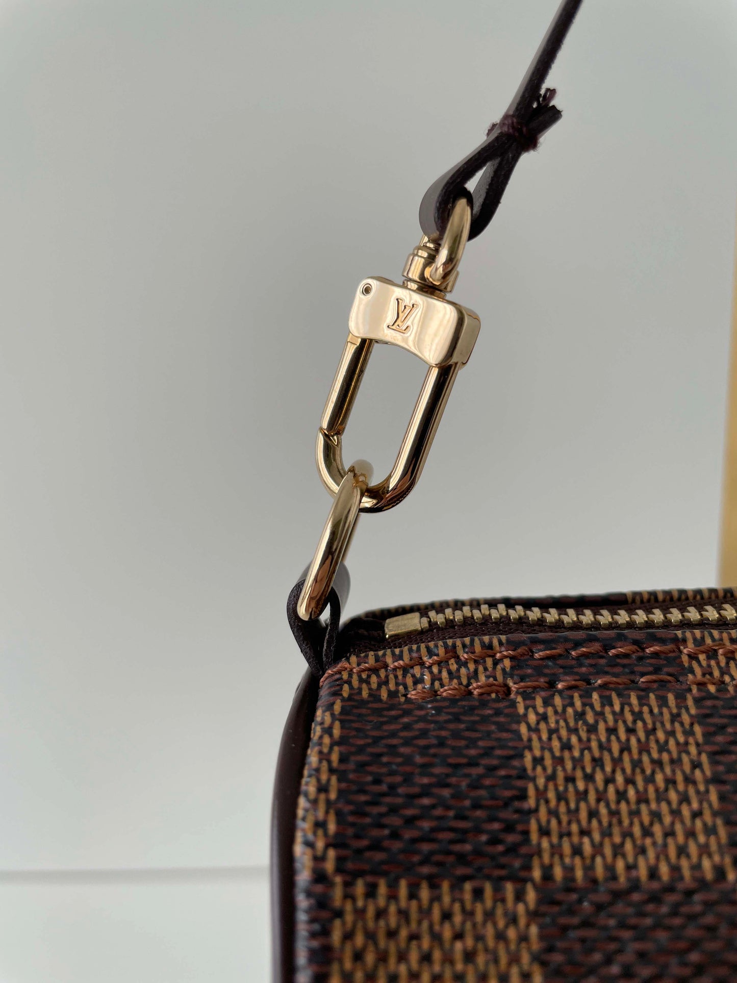 Mini Papillon - Damier Ebene Canvas