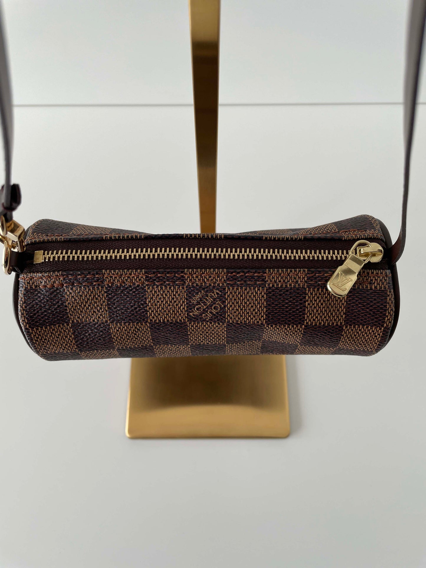 Mini Papillon - Damier Ebene Canvas