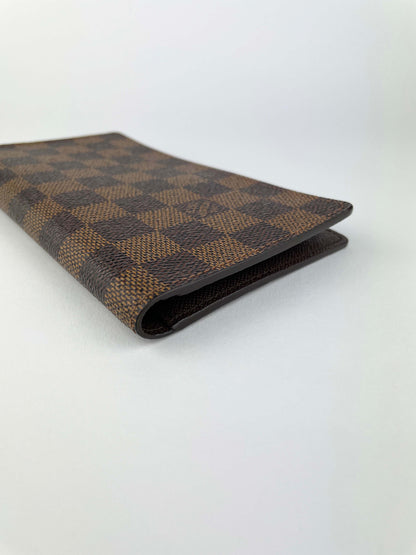 Porte-Valeur Geldbörse - Damier Ebene Canvas