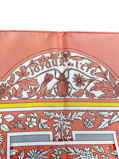 Seidentuch Carré 90 "Joyaux de l’Été" - Jacquelot