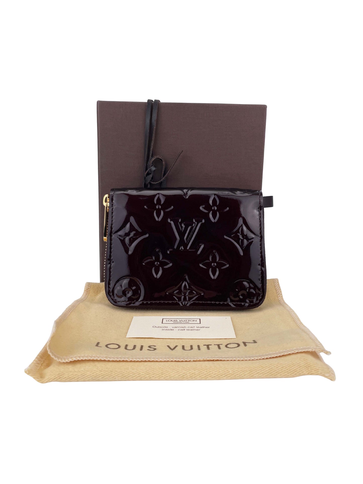 Coin Zippy Geldbörse Amarante - Monogram Vernis