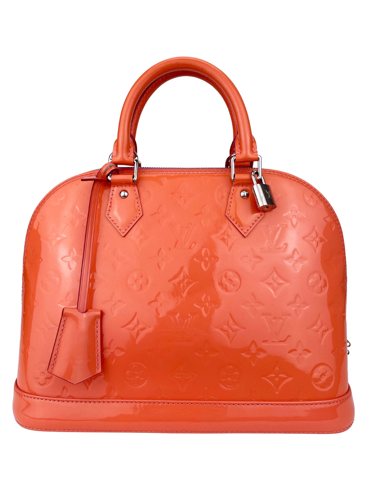 Alma PM Coral - Monogram Vernis