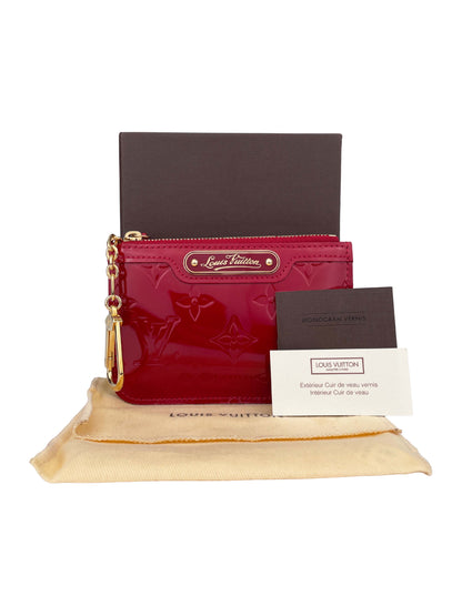 Clés Pochette Pomme d'Amour Schlüssel- Münzetui - Monogram Vernis