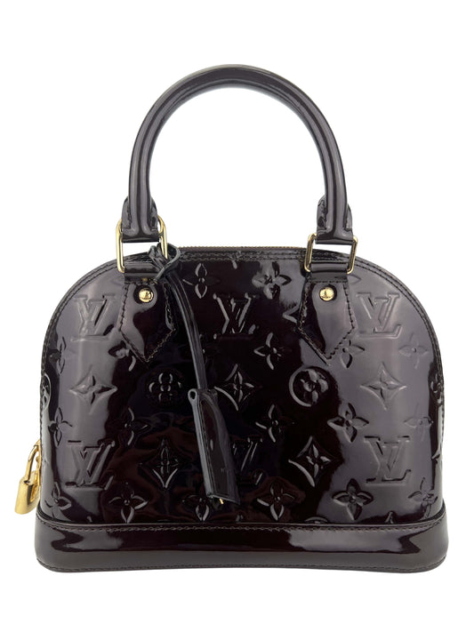 Alma BB Amarante - Monogram Vernis