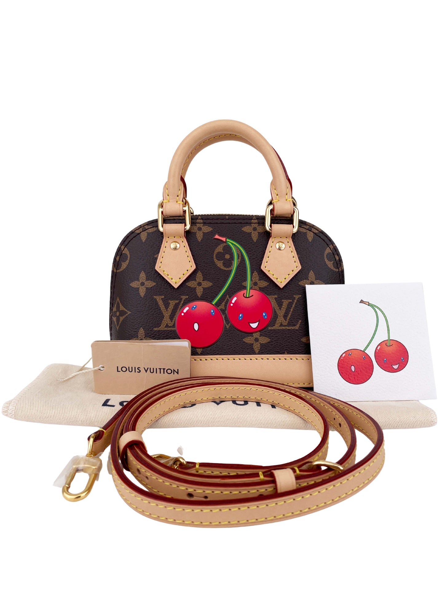 Louis Vuitton x Takashi Murakami - LV x TM - 20th Anniversary Celebration - 2025 Nano Alma Cherry M13416