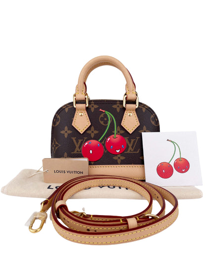 Louis Vuitton x Takashi Murakami - LV x TM - 20th Anniversary Celebration - 2025 Nano Alma Cherry M13416