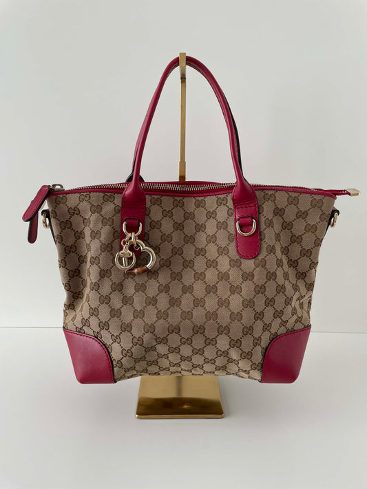 Handtasche 2way Heart Bit Charm - GG Canvas