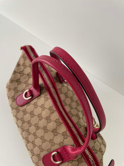Handtasche 2way Heart Bit Charm - GG Canvas