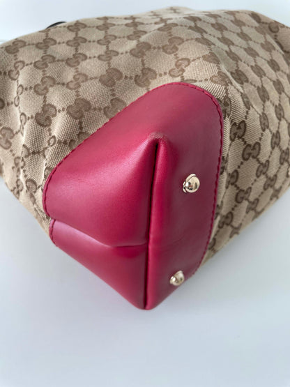 Handtasche 2way Heart Bit Charm - GG Canvas