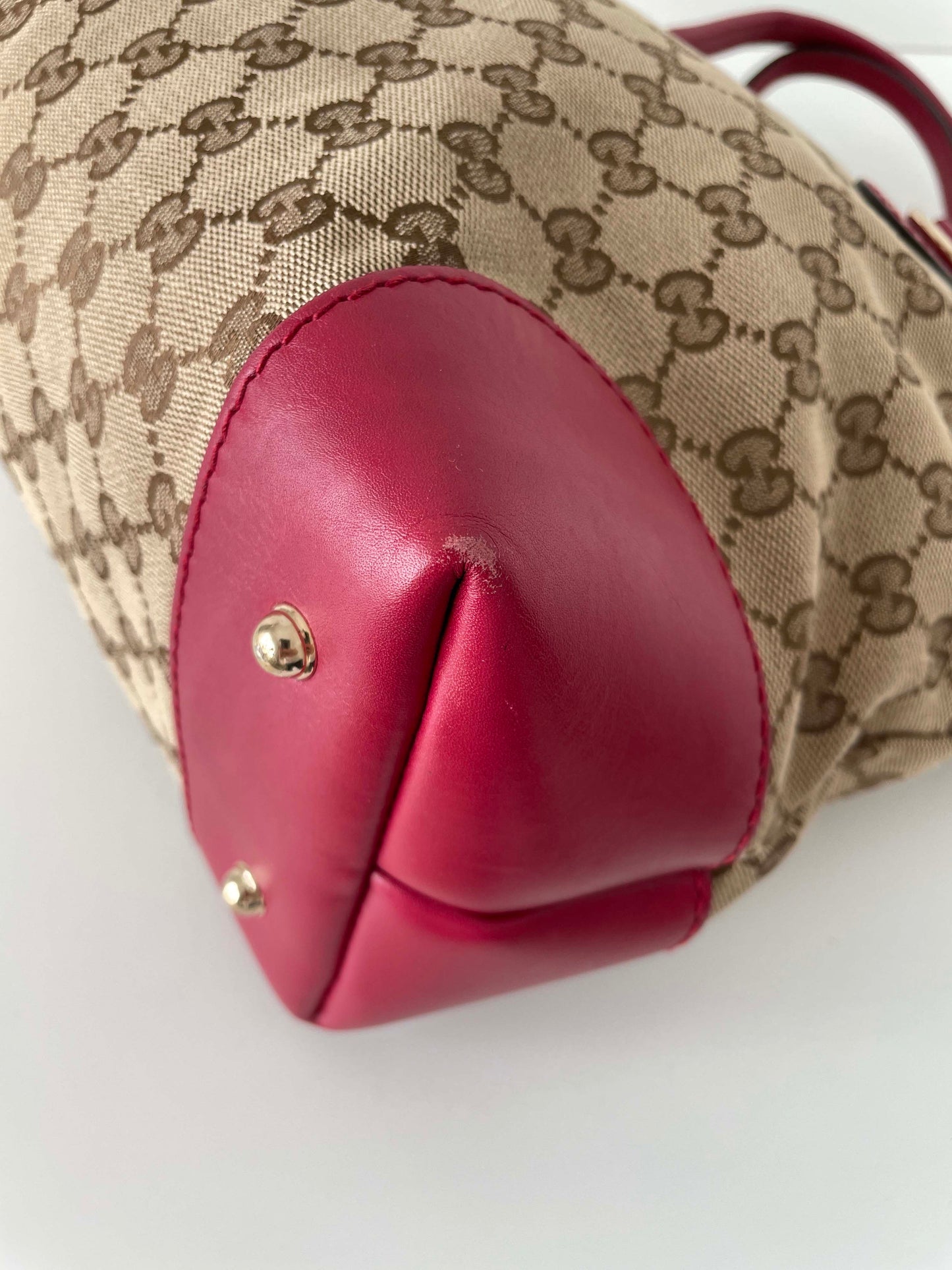 Handtasche 2way Heart Bit Charm - GG Canvas