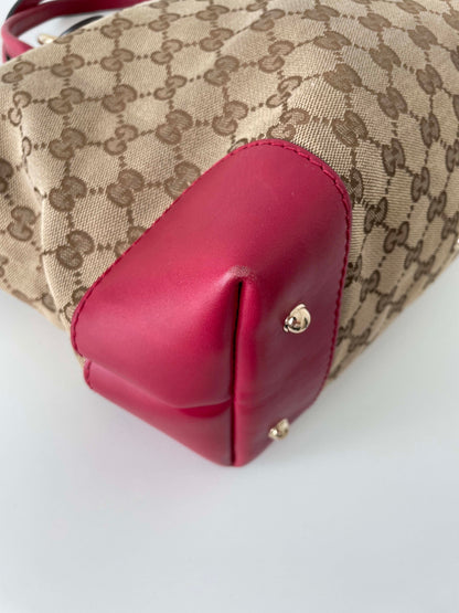 Handtasche 2way Heart Bit Charm - GG Canvas