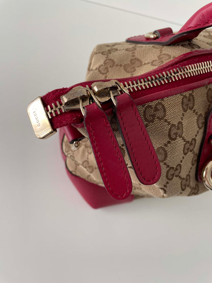 Handtasche 2way Heart Bit Charm - GG Canvas