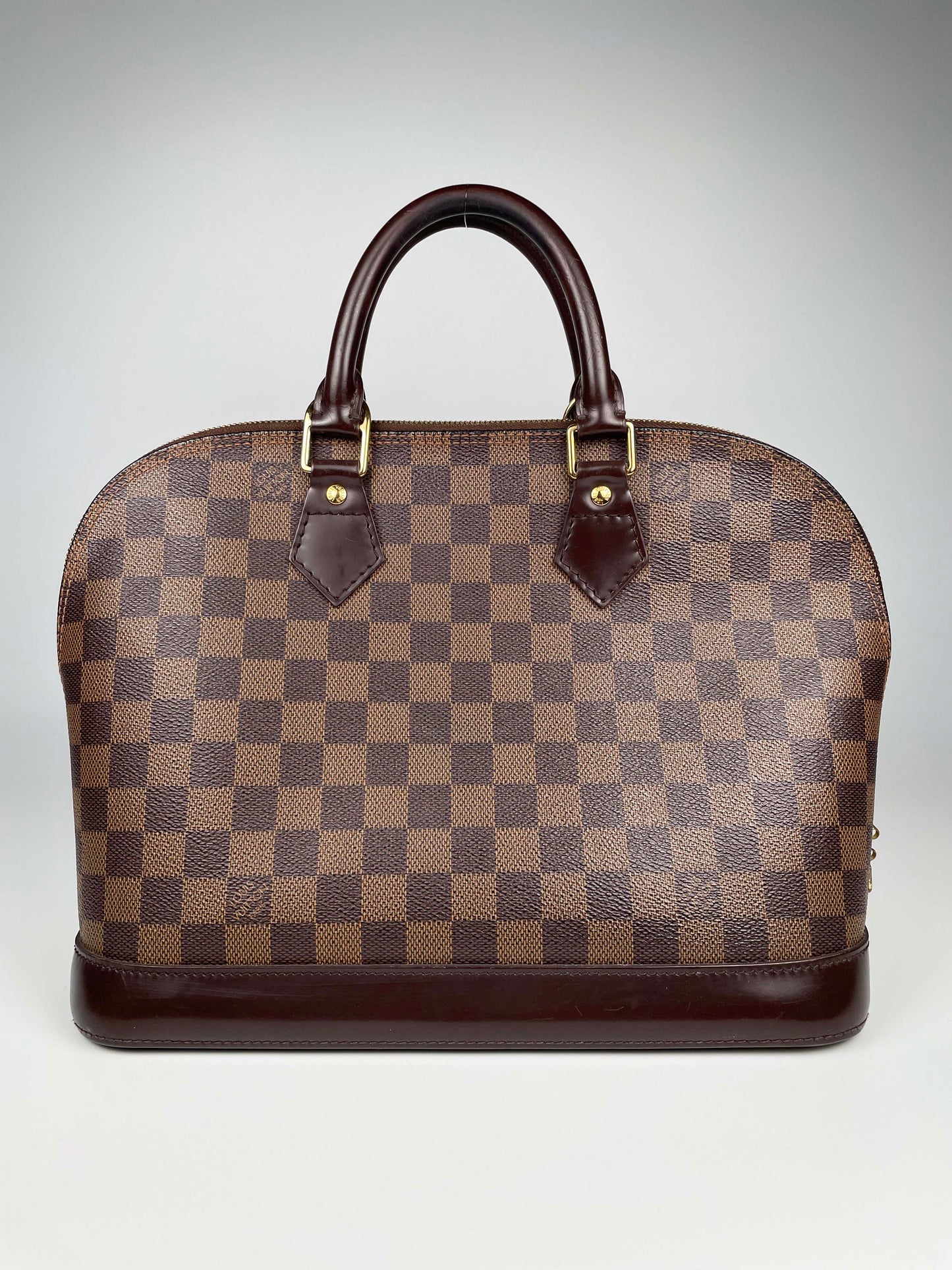 Alma PM - Damier Ebene Canvas