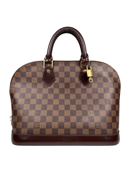 Alma PM - Damier Ebene Canvas