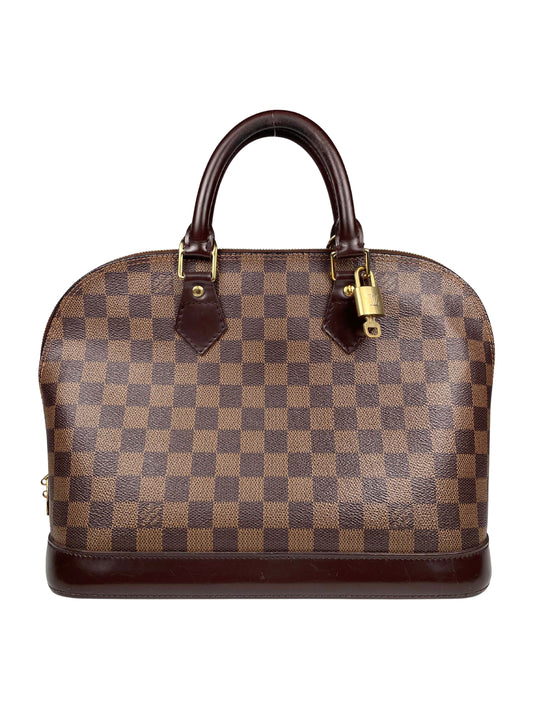 Alma PM - Damier Ebene Canvas