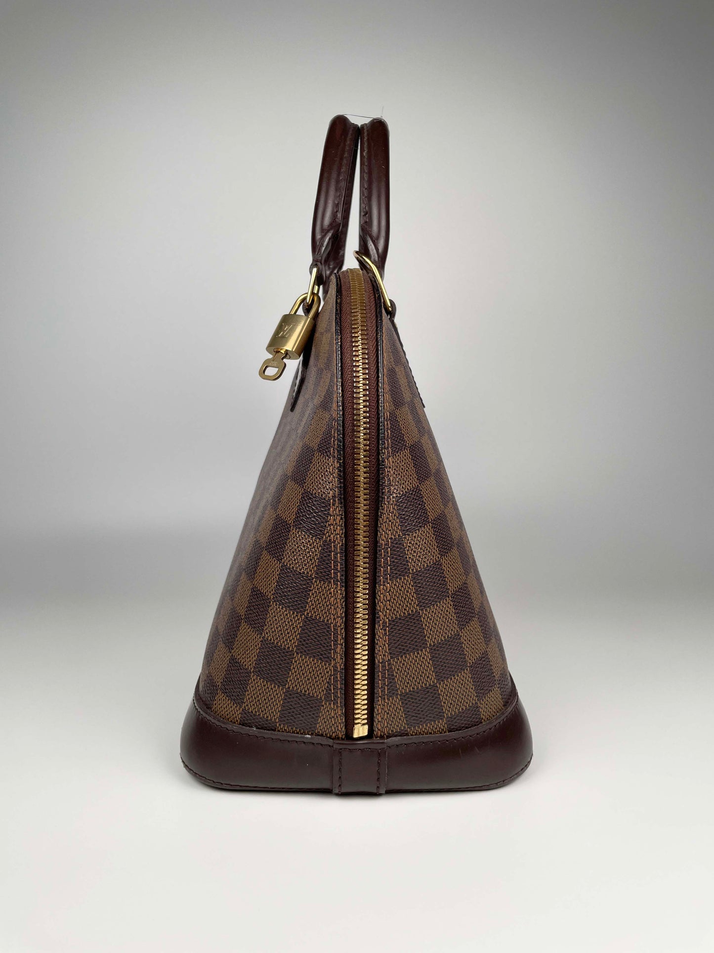 Alma PM - Damier Ebene Canvas