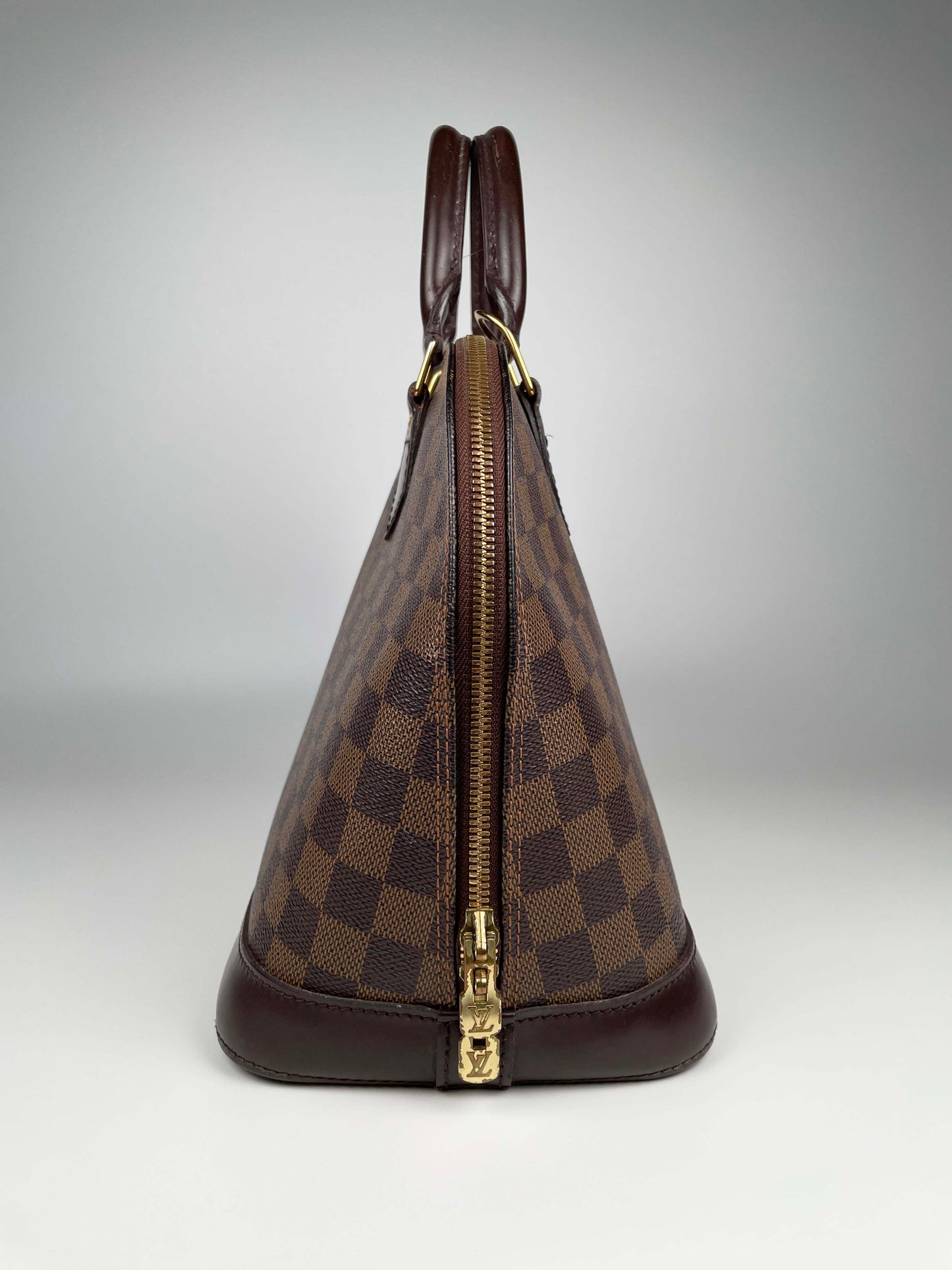 Alma PM - Damier Ebene Canvas