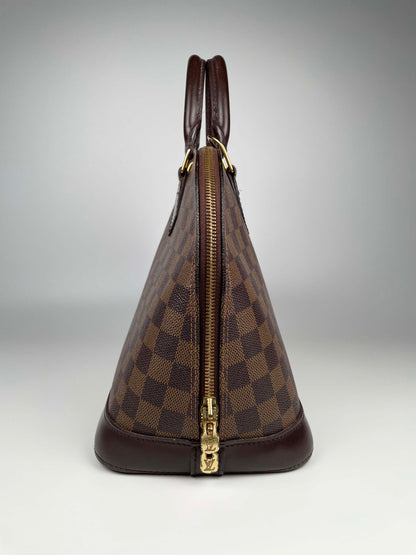 Alma PM - Damier Ebene Canvas