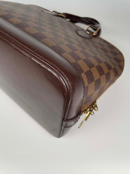 Alma PM - Damier Ebene Canvas