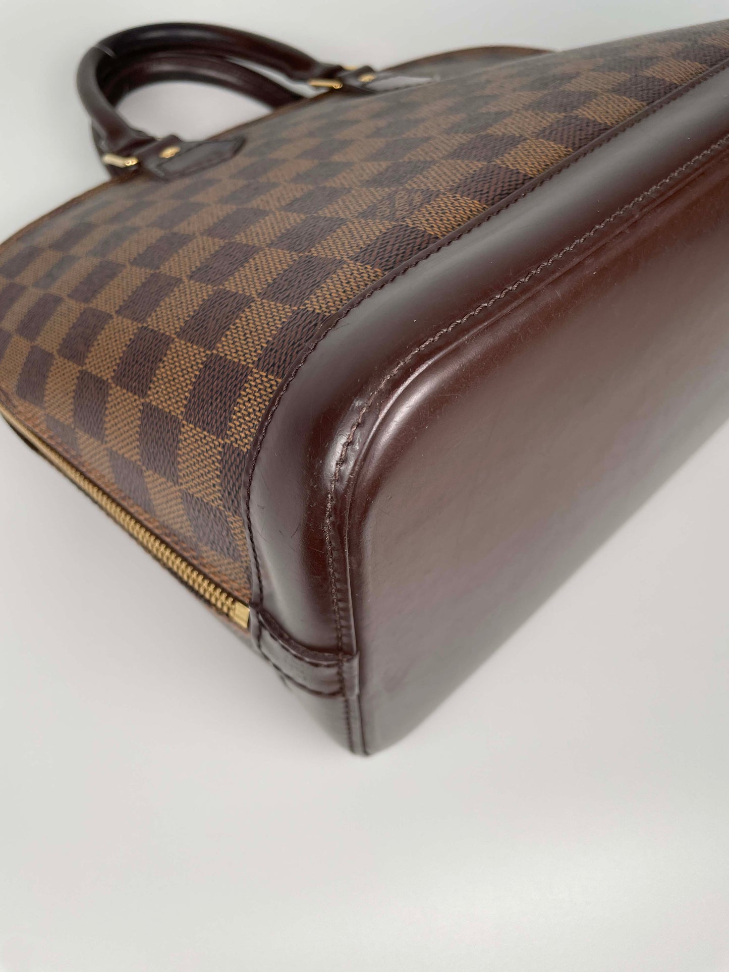 Alma PM - Damier Ebene Canvas