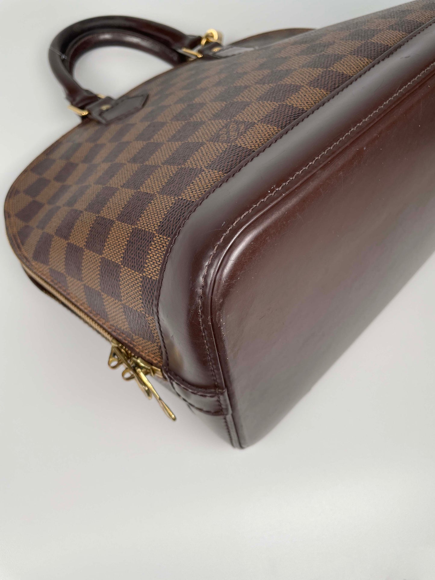 Alma PM - Damier Ebene Canvas