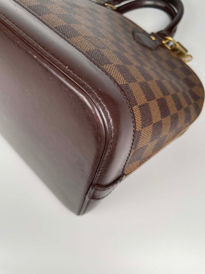 Alma PM - Damier Ebene Canvas