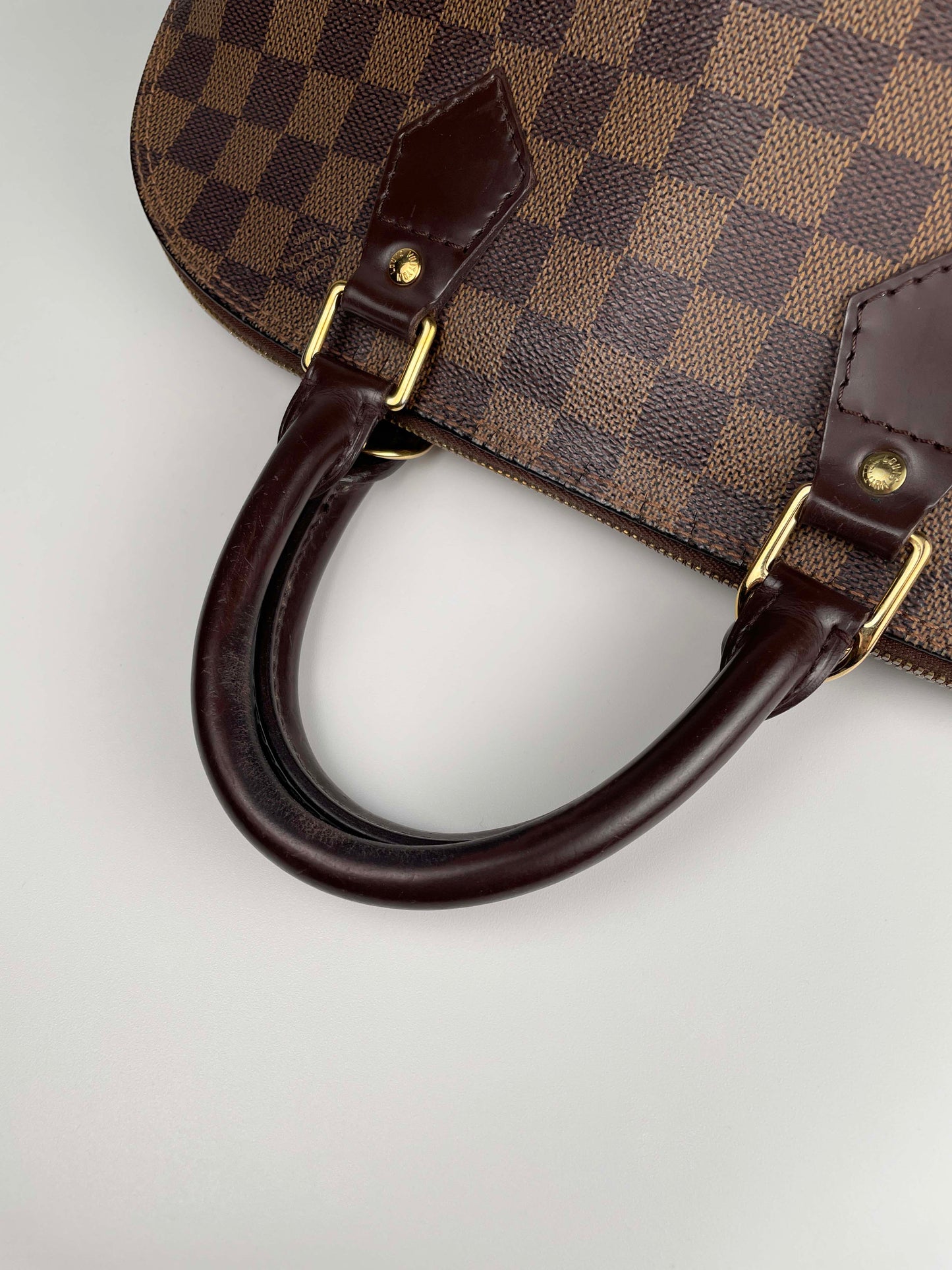 Alma PM - Damier Ebene Canvas