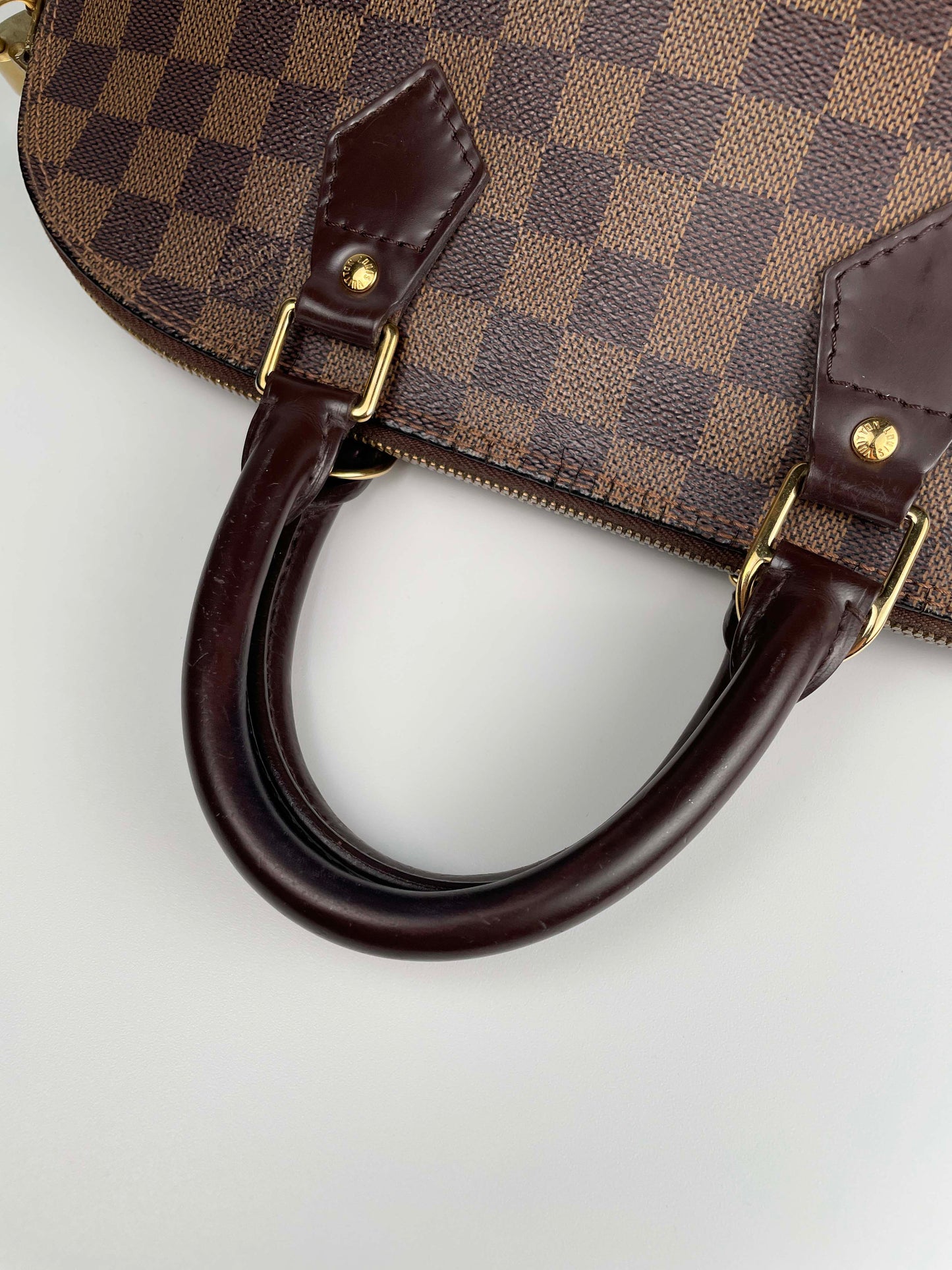 Alma PM - Damier Ebene Canvas