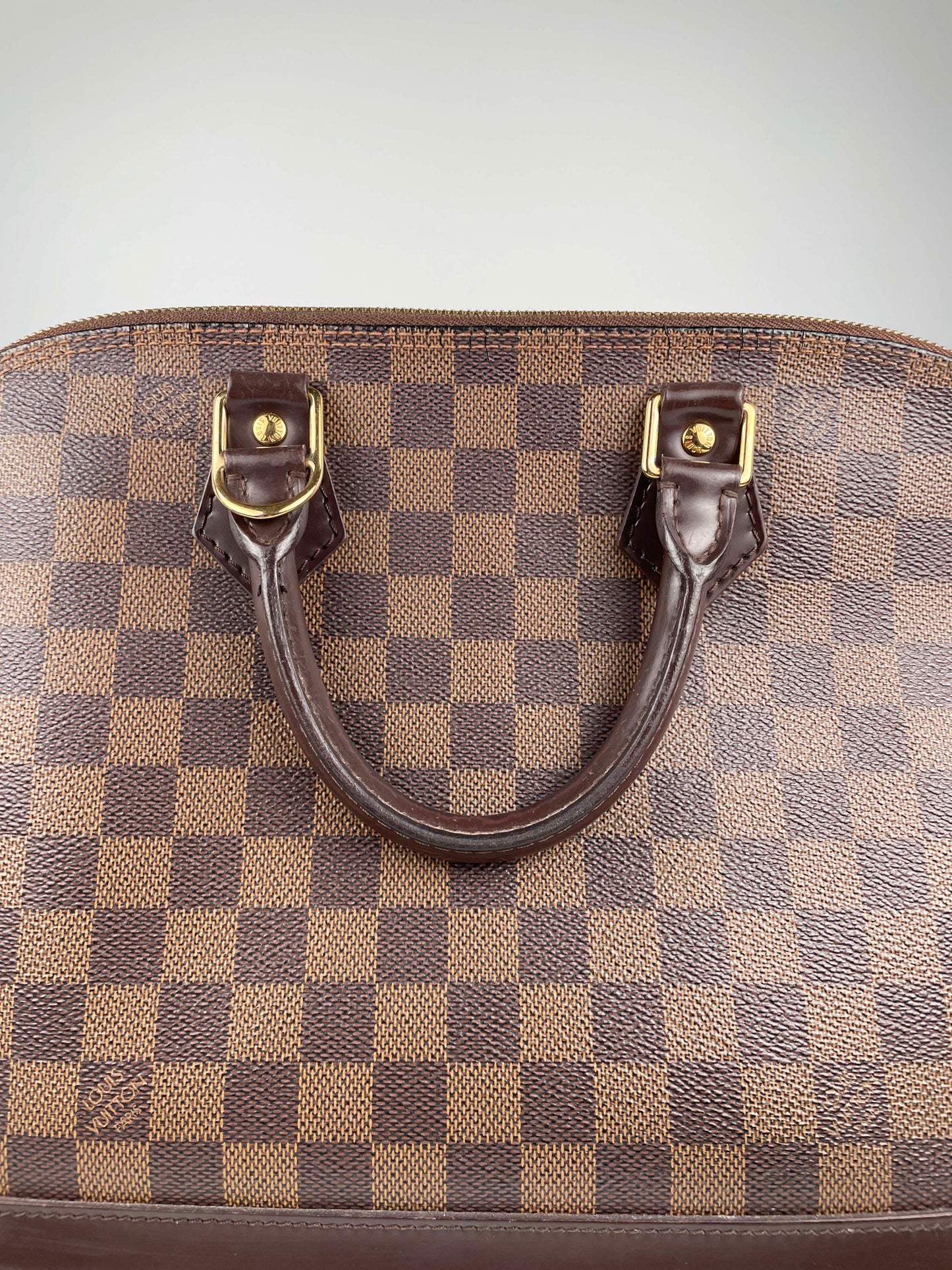 Alma PM - Damier Ebene Canvas