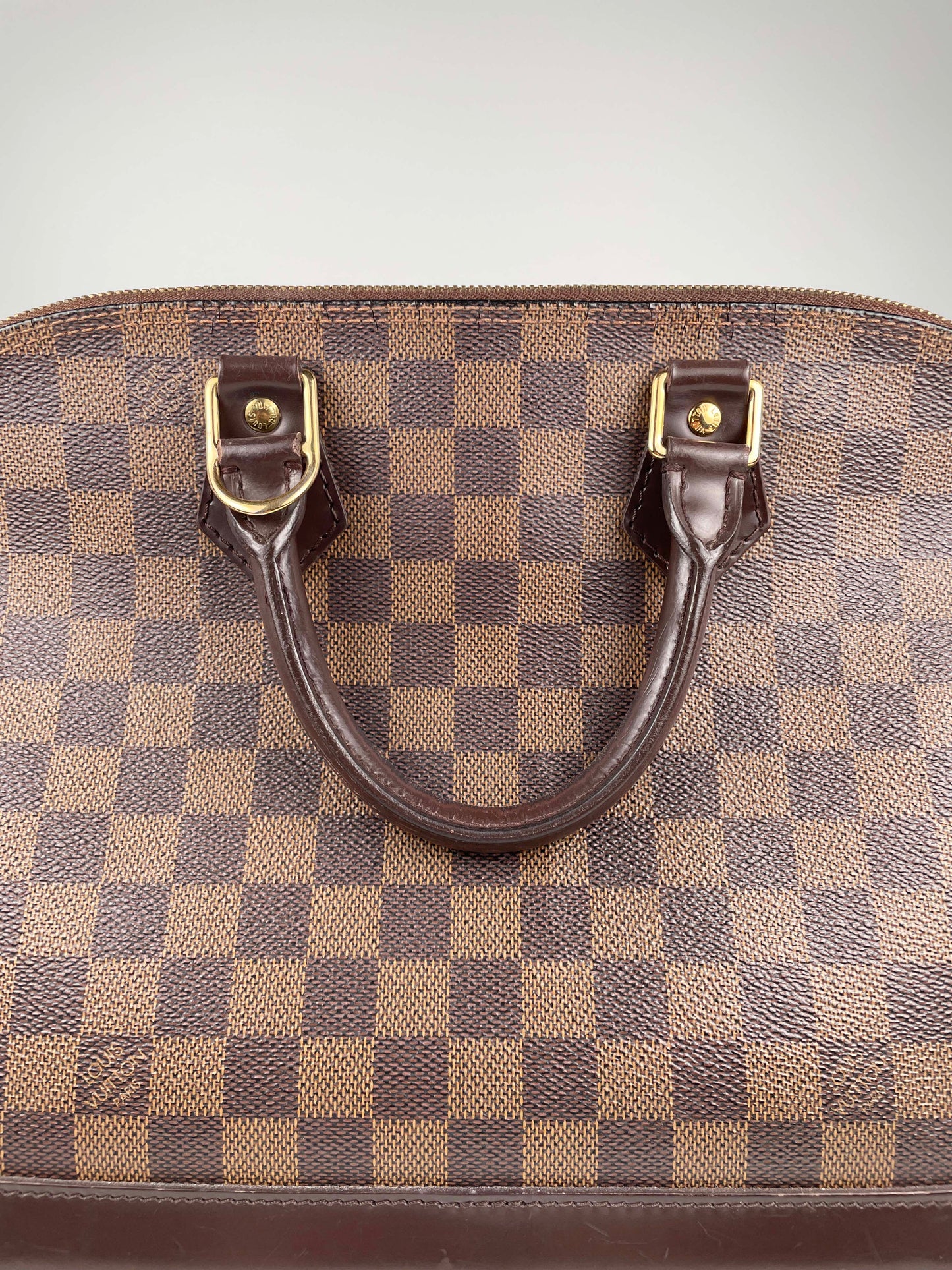 Alma PM - Damier Ebene Canvas