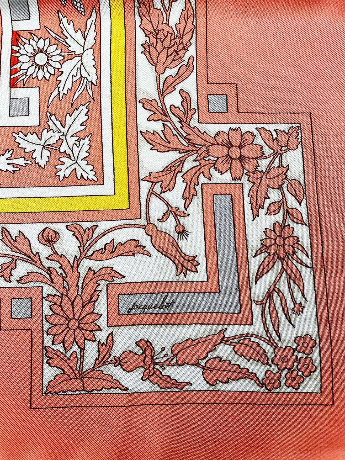 Seidentuch Carré 90 "Joyaux de l’Été" - Jacquelot