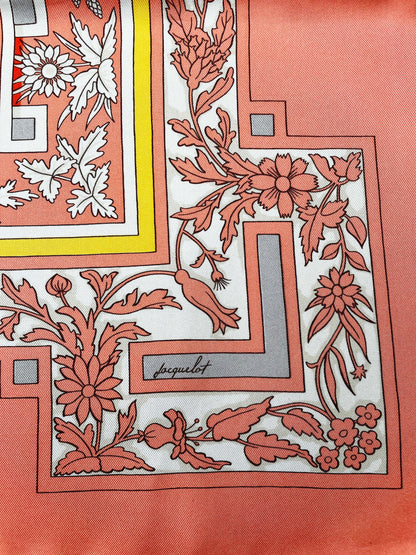 Seidentuch Carré 90 "Joyaux de l’Été" - Jacquelot