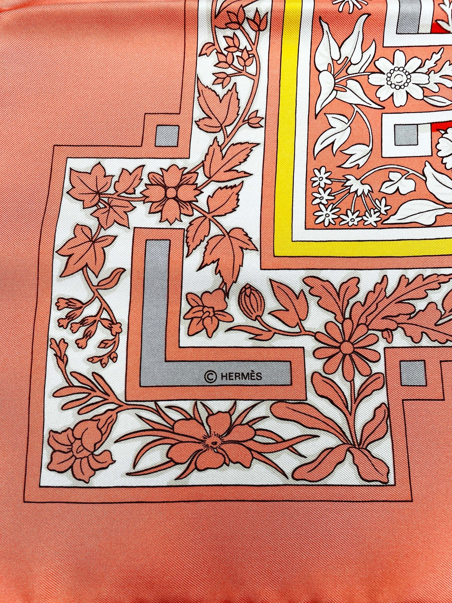 Seidentuch Carré 90 "Joyaux de l’Été" - Jacquelot