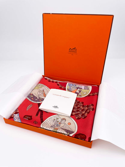 Seidentuch Carré 90 "L'Ombrelle Magique" - Pierre Marie