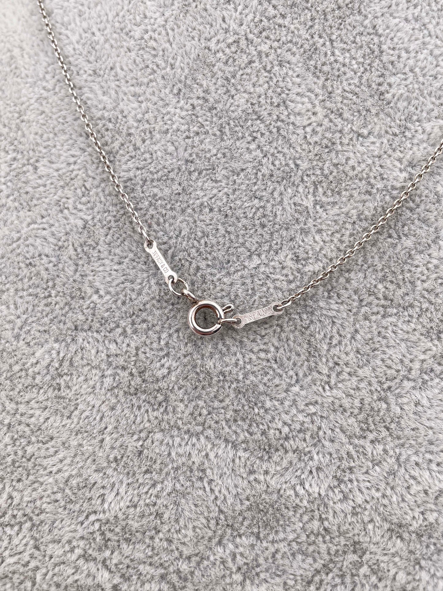 Signature Kreuz Anhänger mit Kette - 925 Sterling Silber & 18K / 750er Gelbgold