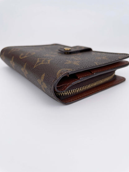 Bifold Zip Geldbörse - Monogram Canvas