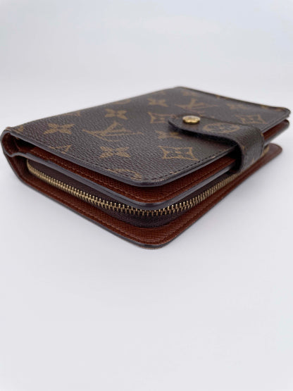 Bifold Zip Geldbörse - Monogram Canvas