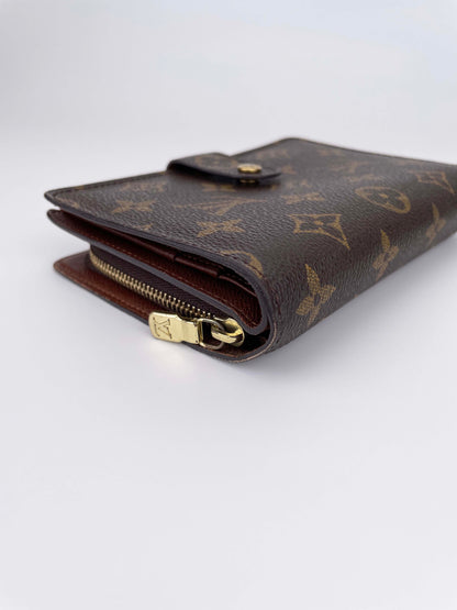 Bifold Zip Geldbörse - Monogram Canvas