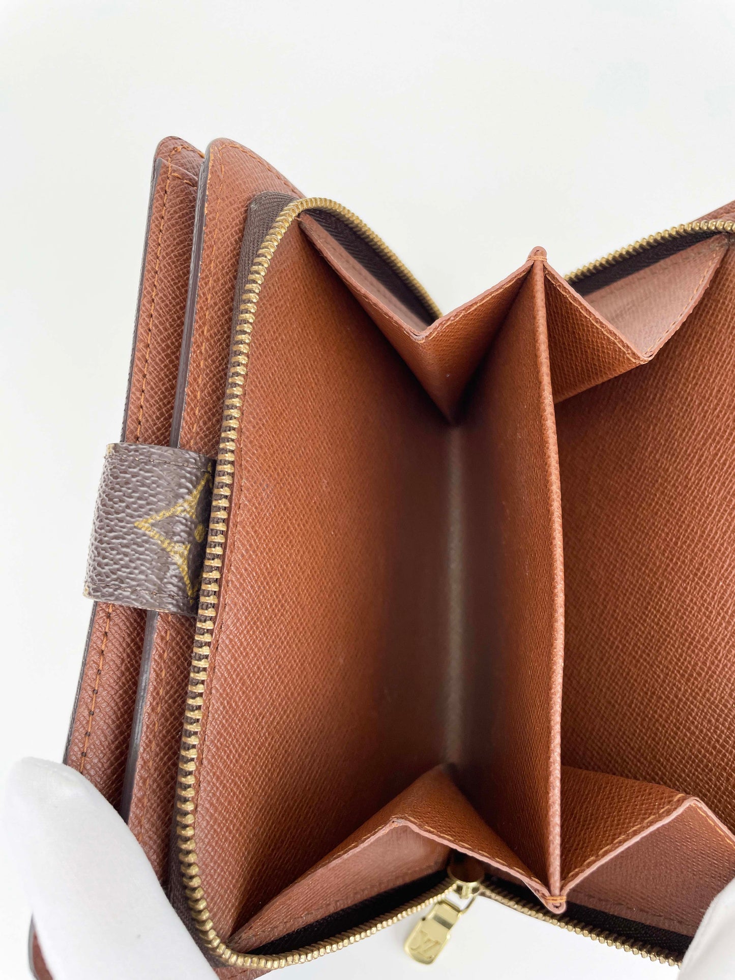 Bifold Zip Geldbörse - Monogram Canvas