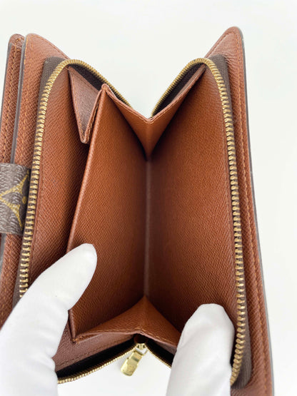 Bifold Zip Geldbörse - Monogram Canvas