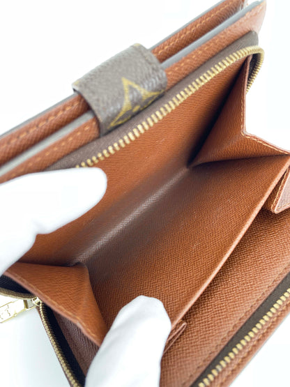 Bifold Zip Geldbörse - Monogram Canvas