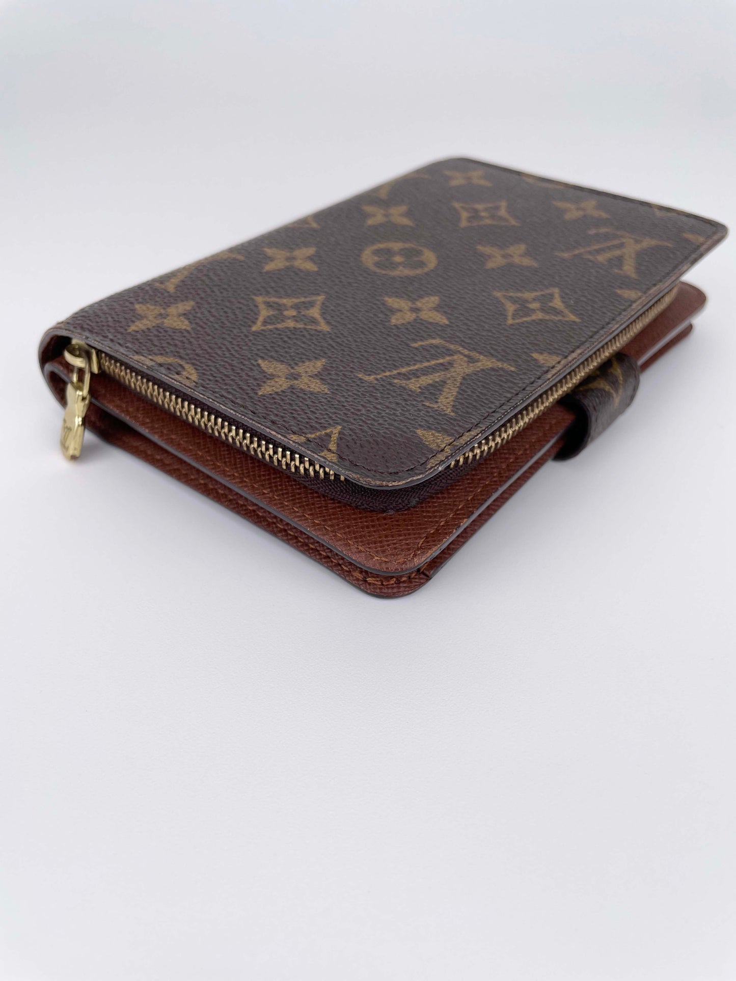 Bifold Zip Geldbörse - Monogram Canvas