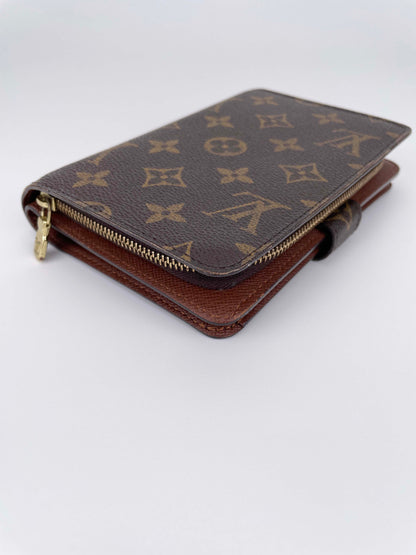 Bifold Zip Geldbörse - Monogram Canvas